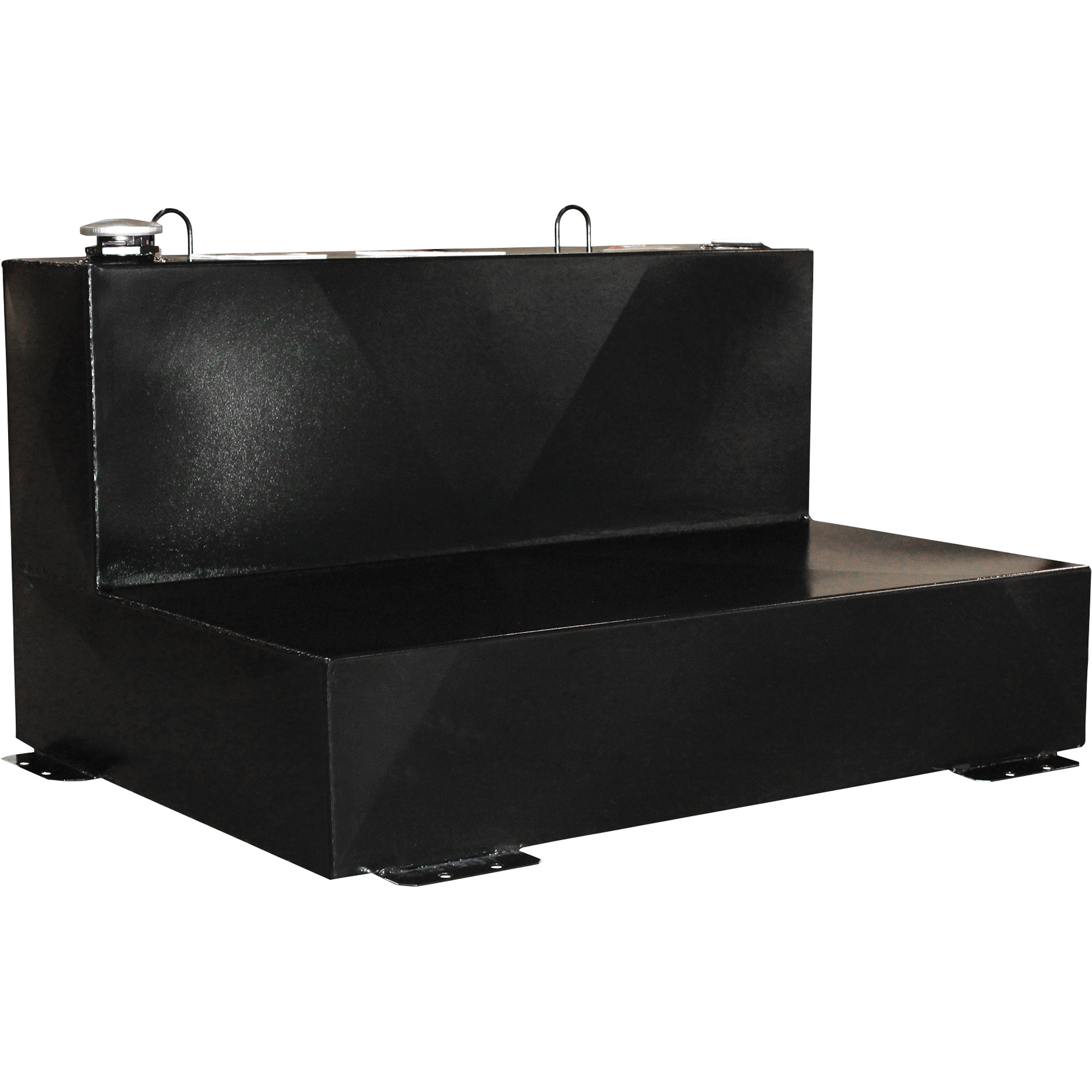 Better Built Steel Diesel Fuel Transfer Tank, 75-Gallon, L-Shaped, Black, Model# 29211580